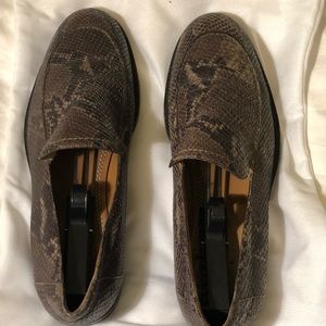 Jimmy Choo men’s python dress shoe